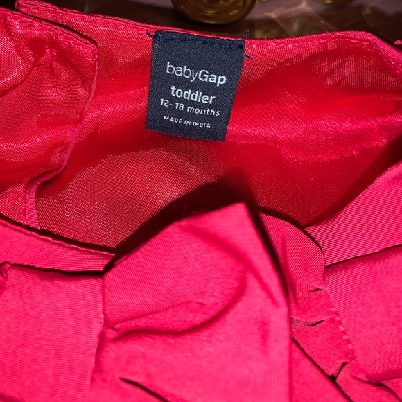 Baby Gap Pink Bow Dress - Picture 5 of 5